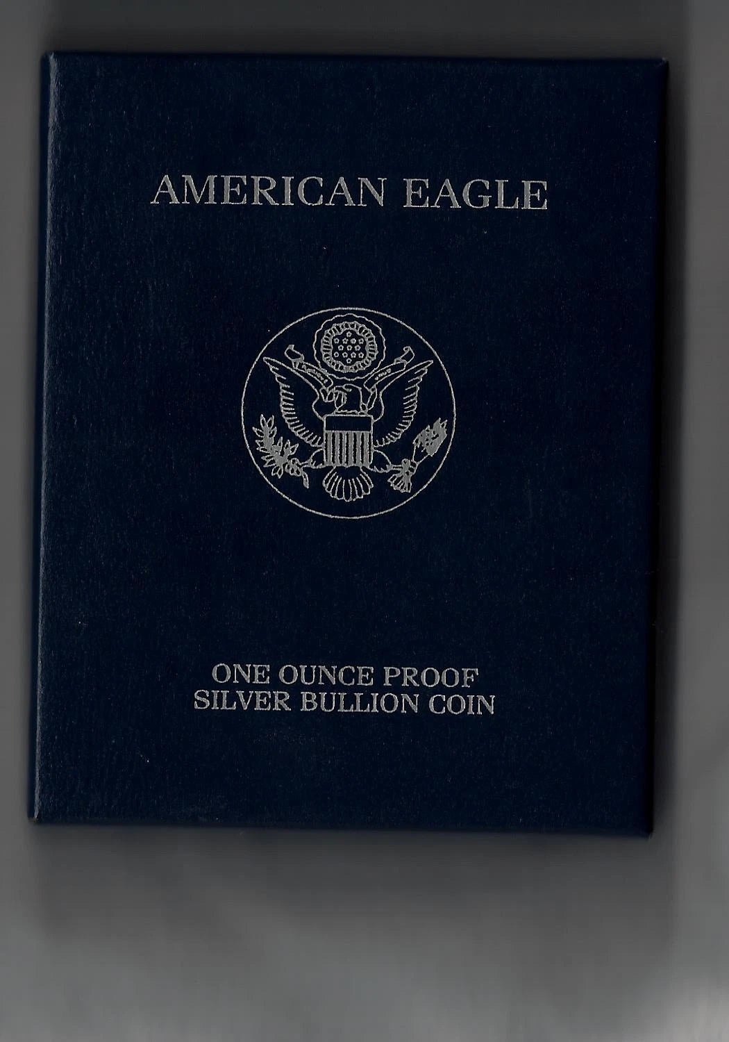 2007-W American Silver Eagle 1 oz Proof Silver Dollar Box & COA