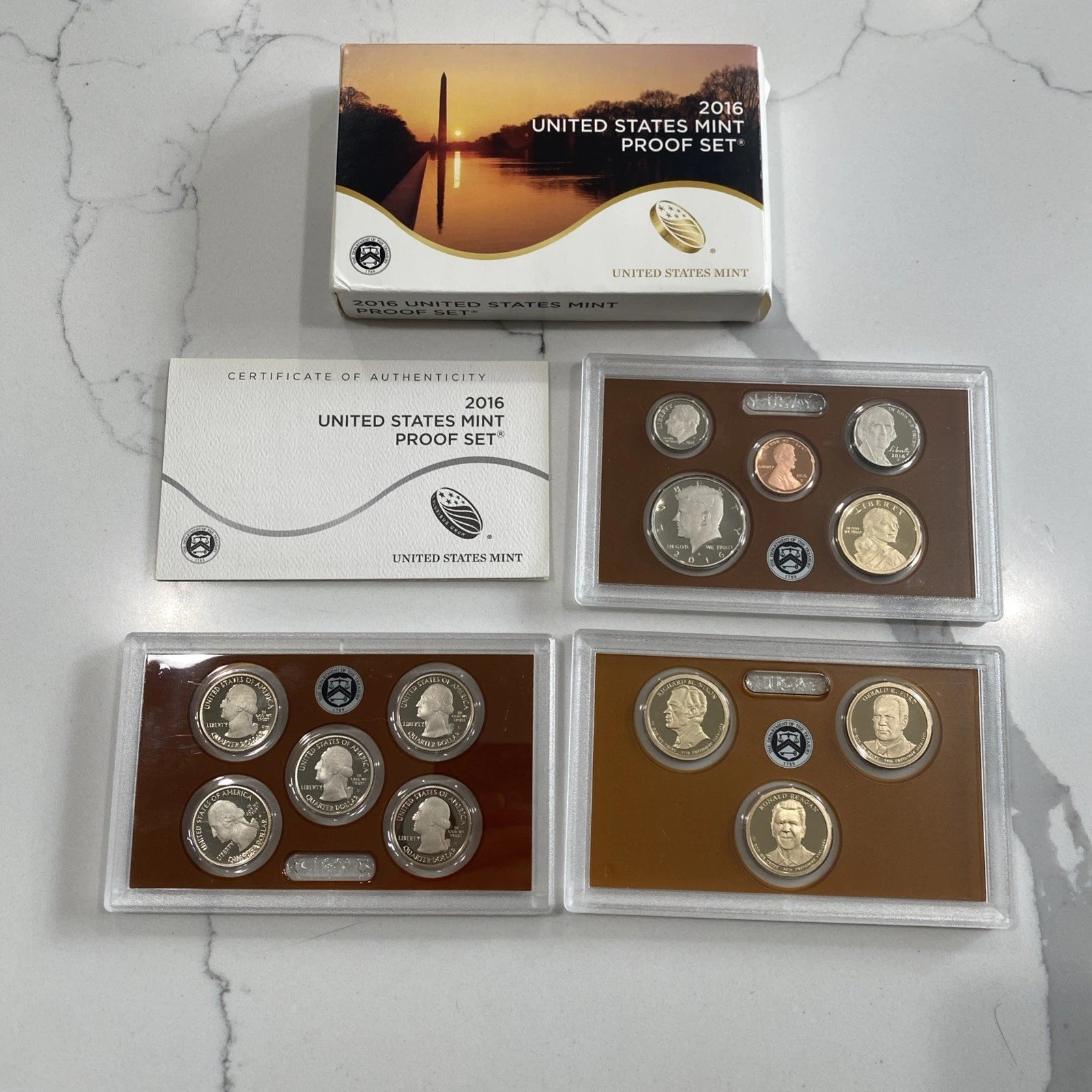 2016-S US Mint Proof Set 13 Coins w/ Box & COA