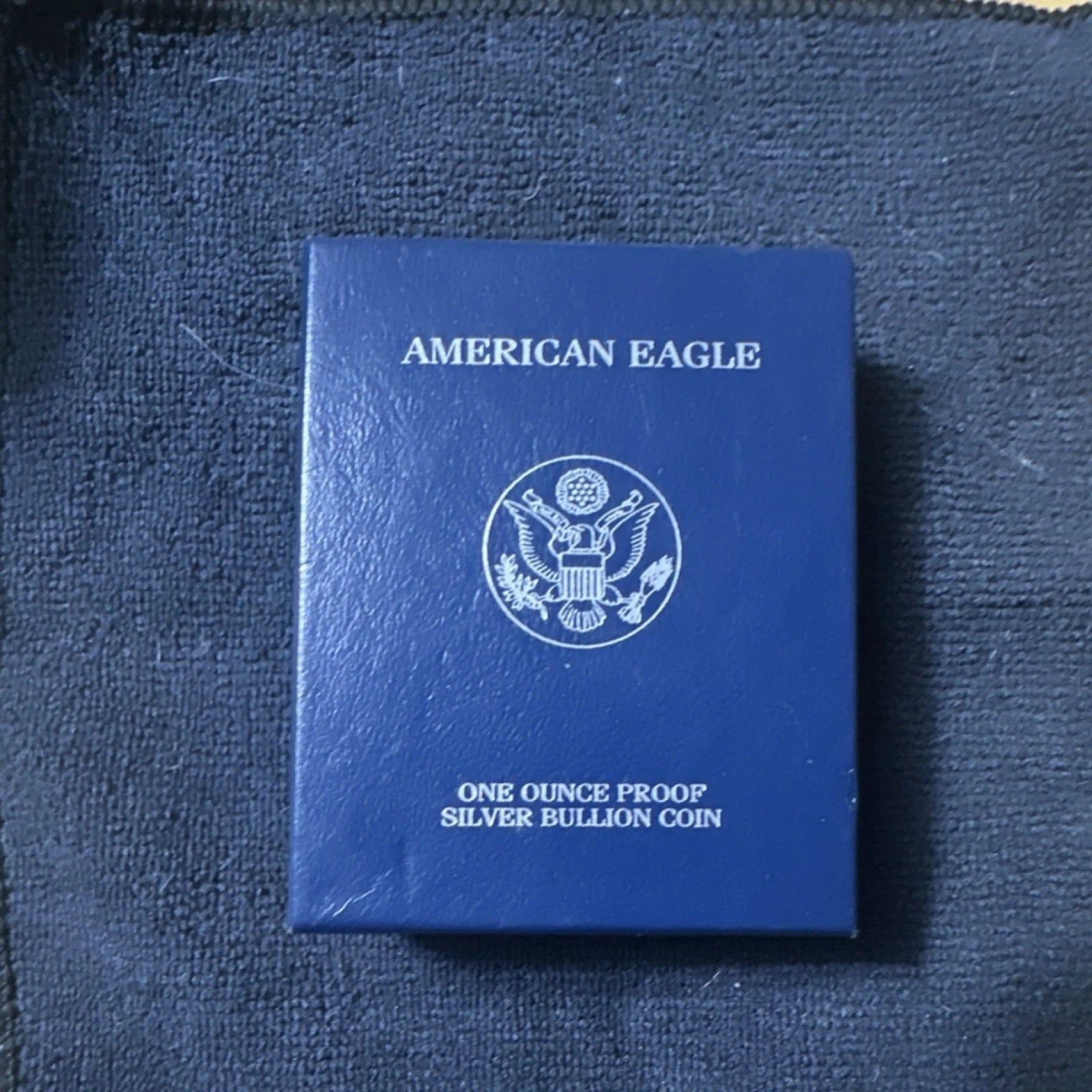 2004-W American Silver Eagle 1 oz Proof Silver Dollar Box & COA