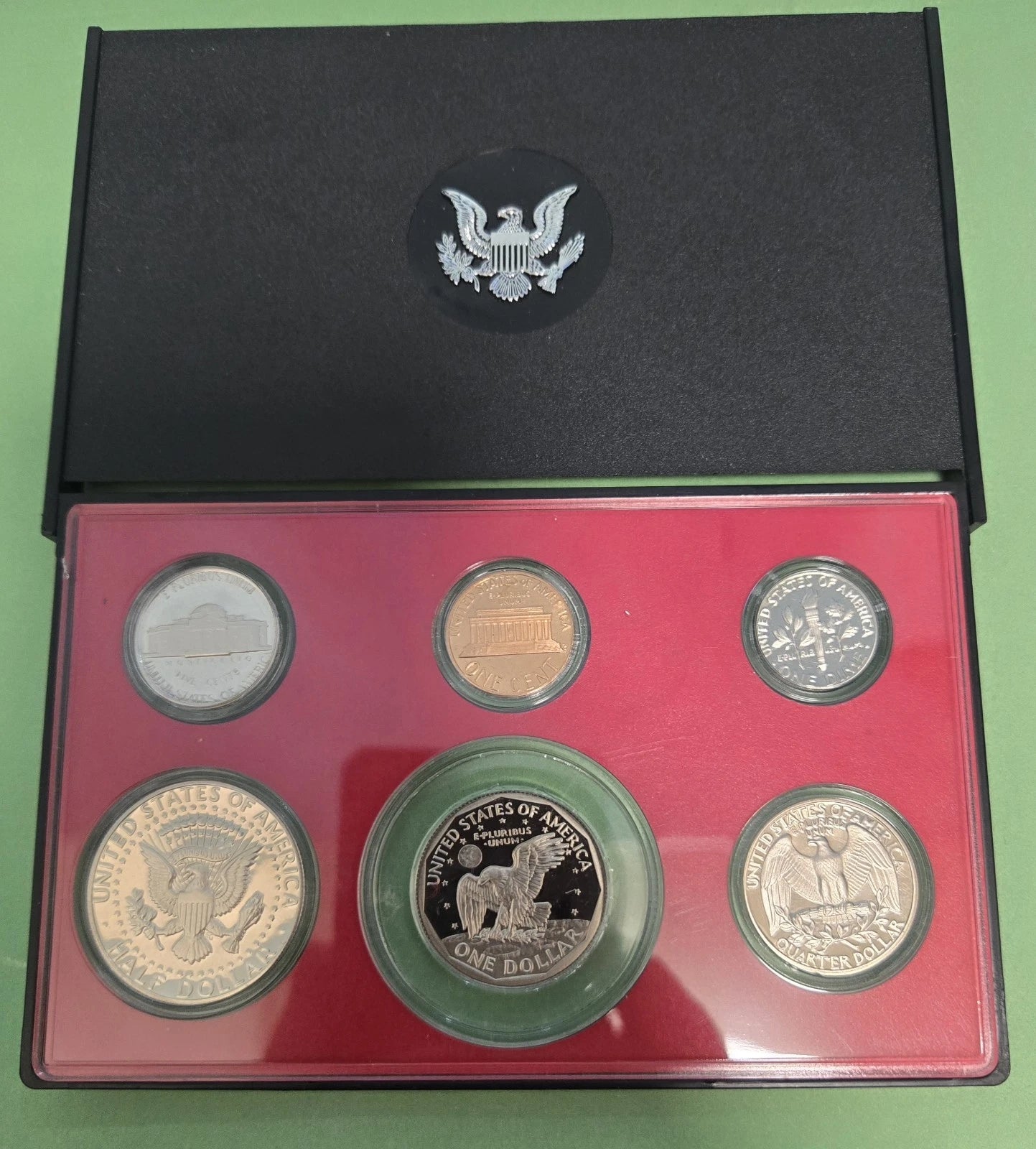 1979-S US Mint Proof Set 6 Coins Black Box