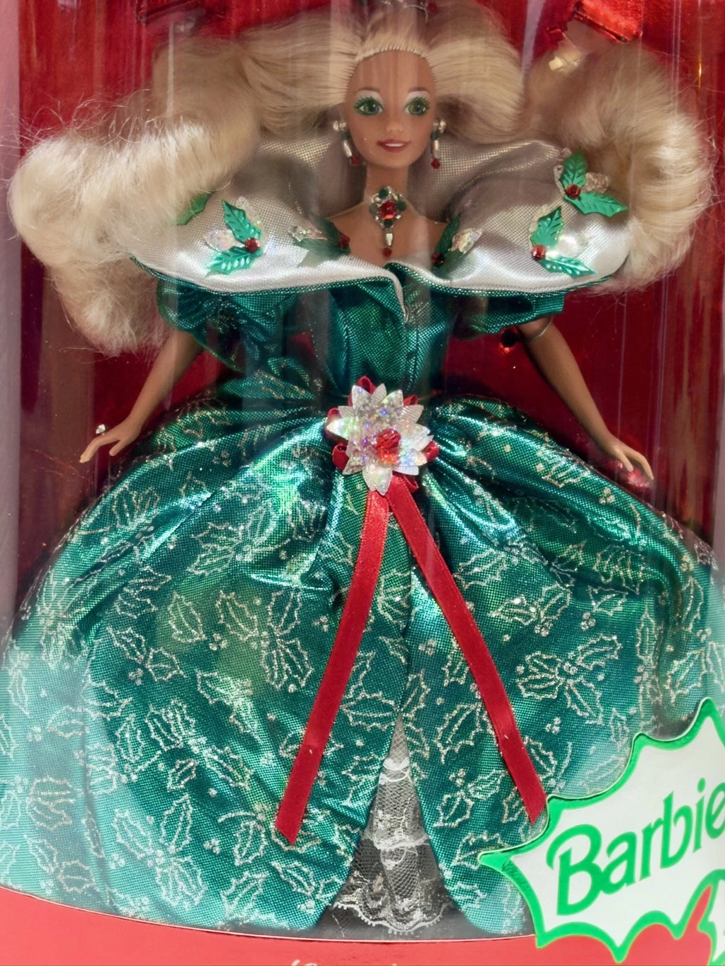 1995 Mattel Happy Holidays Barbie Special Edition Collector Doll NRFB
