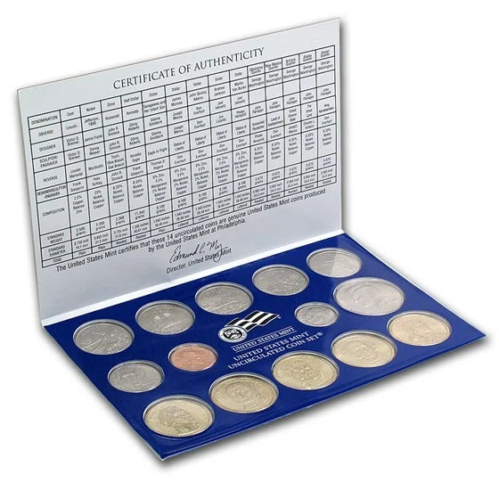 2008 P&D US Mint Uncirculated Set