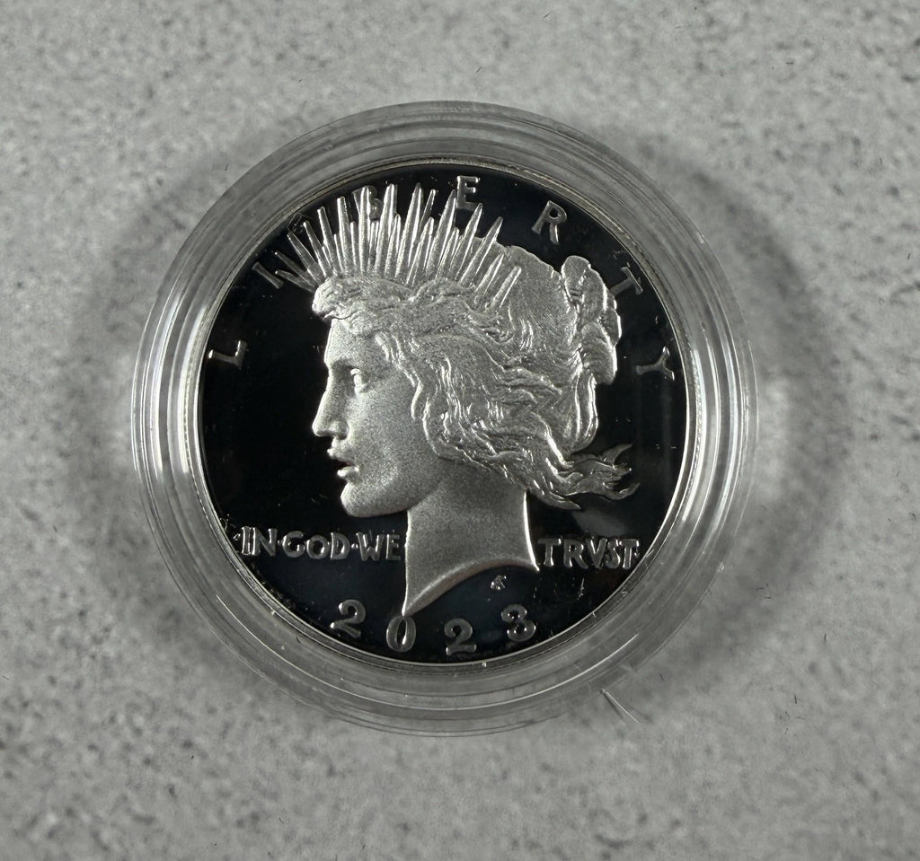 2023-S Peace Silver Dollar $1 Proof OGP & COA San Francisco Mint