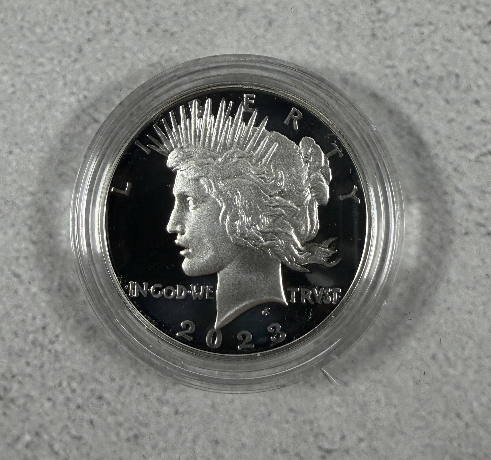 2023-S Peace Silver Dollar $1 Proof OGP & COA San Francisco Mint