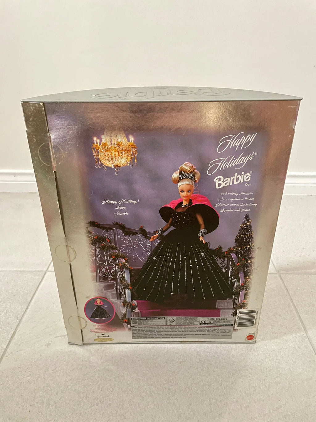 1998 Mattel Happy Holidays Barbie Doll Special Edition #20200 NRFB