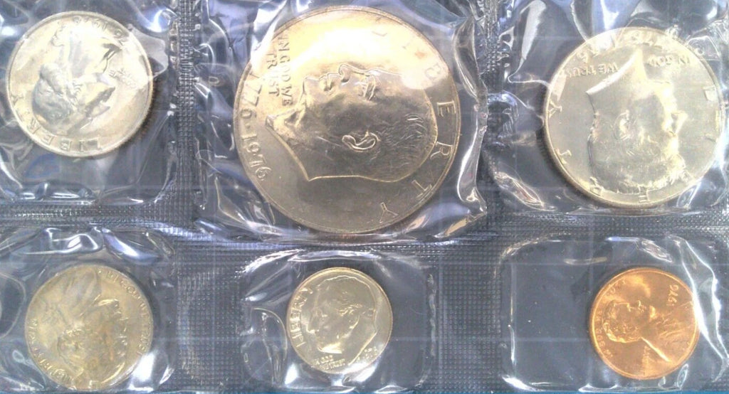 1976 P&D US Mint Uncirculated Set OGP (Cello)