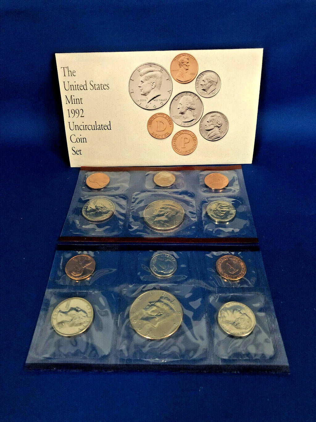 1992 P&D US Mint Uncirculated Set Philadelphia & Denver