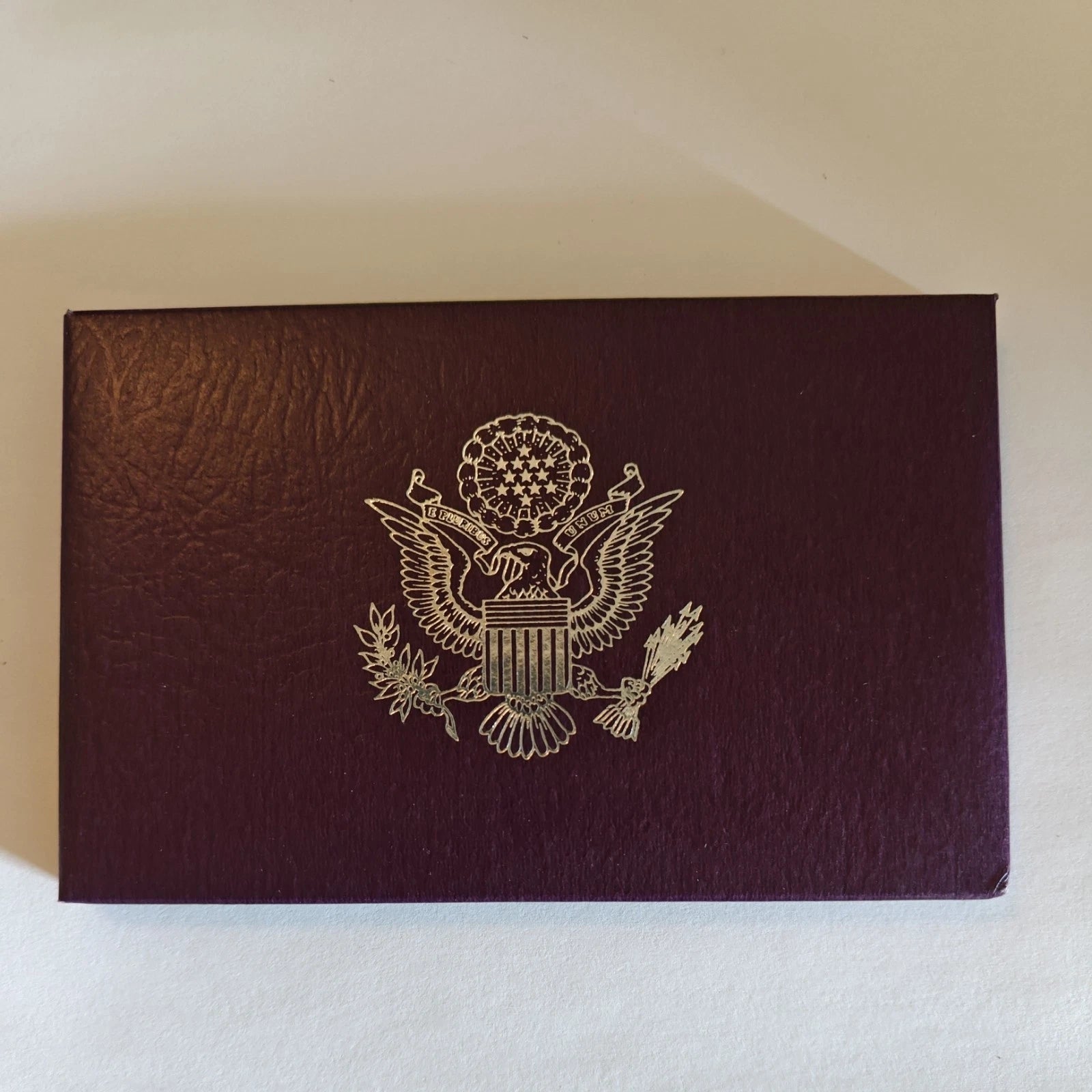1990-S US Mint Clad Proof Set 5 Coins with OGP & COA