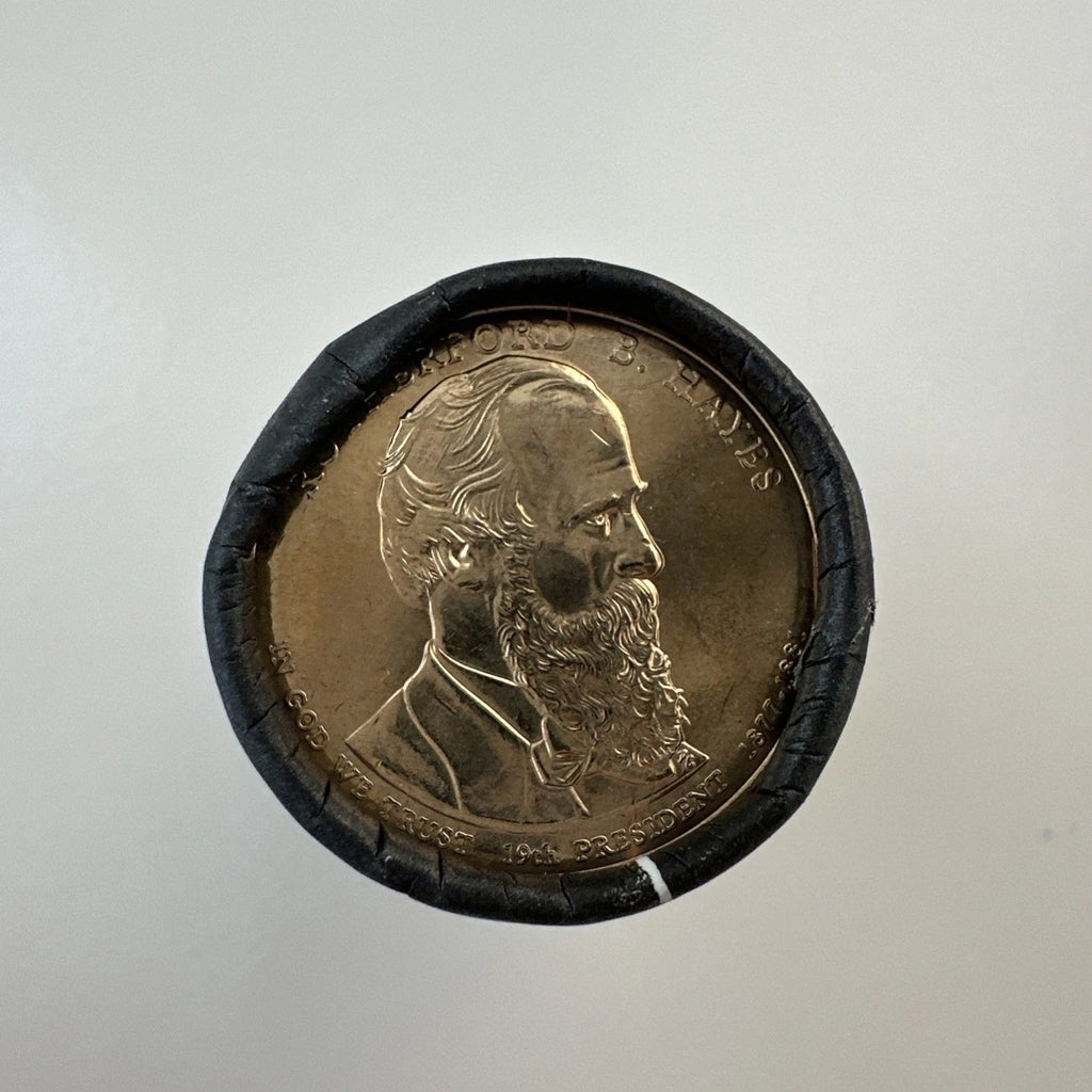 2011-D Rutherford Hayes Presidential Dollar 25-Coin Unopened Roll