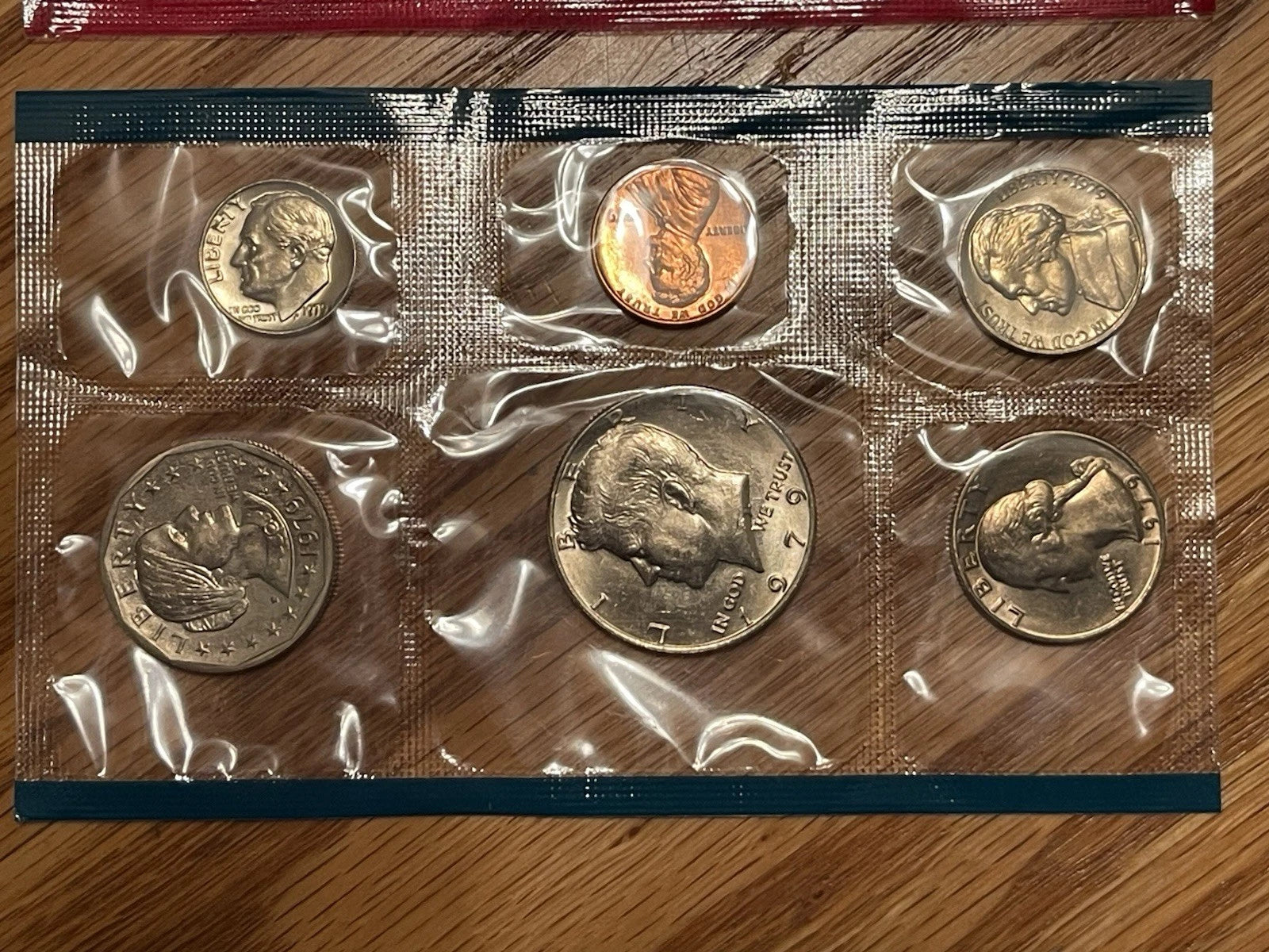 1979 P&D US Mint Uncirculated Set 12 Coins with OGP