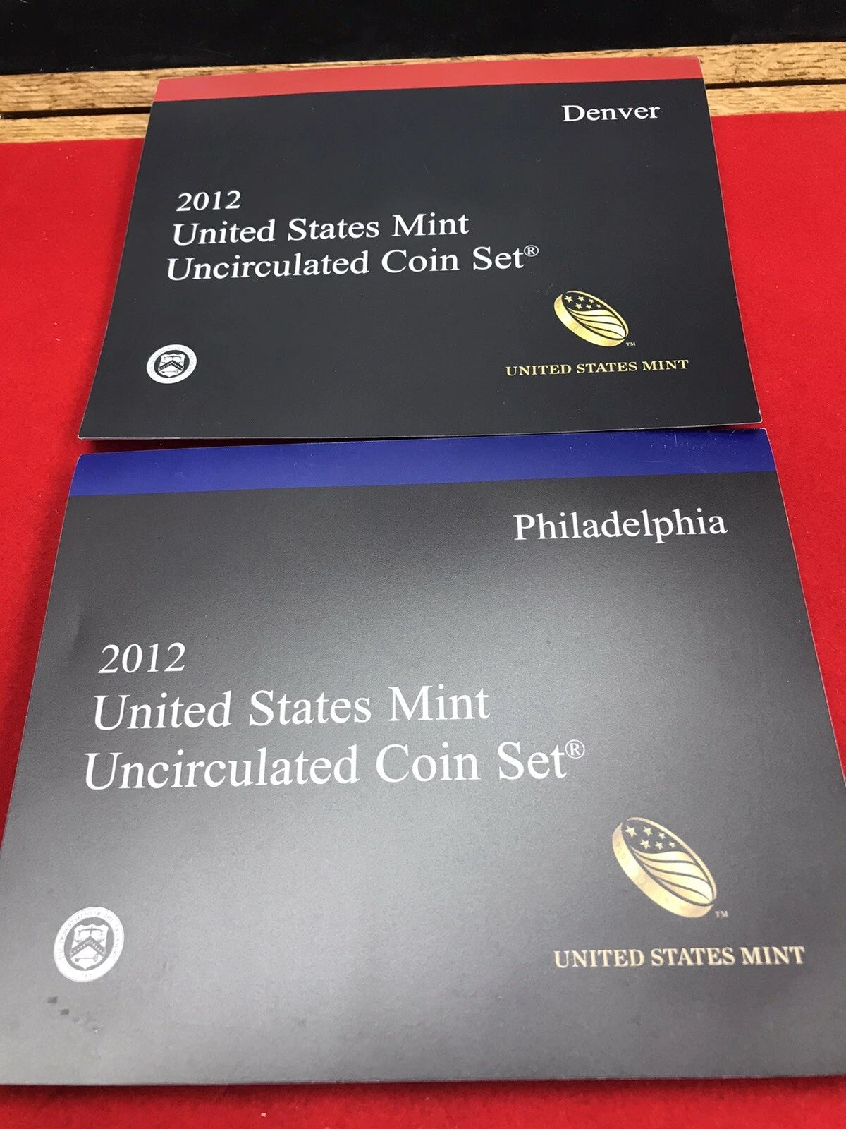 2012 P&D US Mint Uncirculated Set 28 Coins with OGP & COA