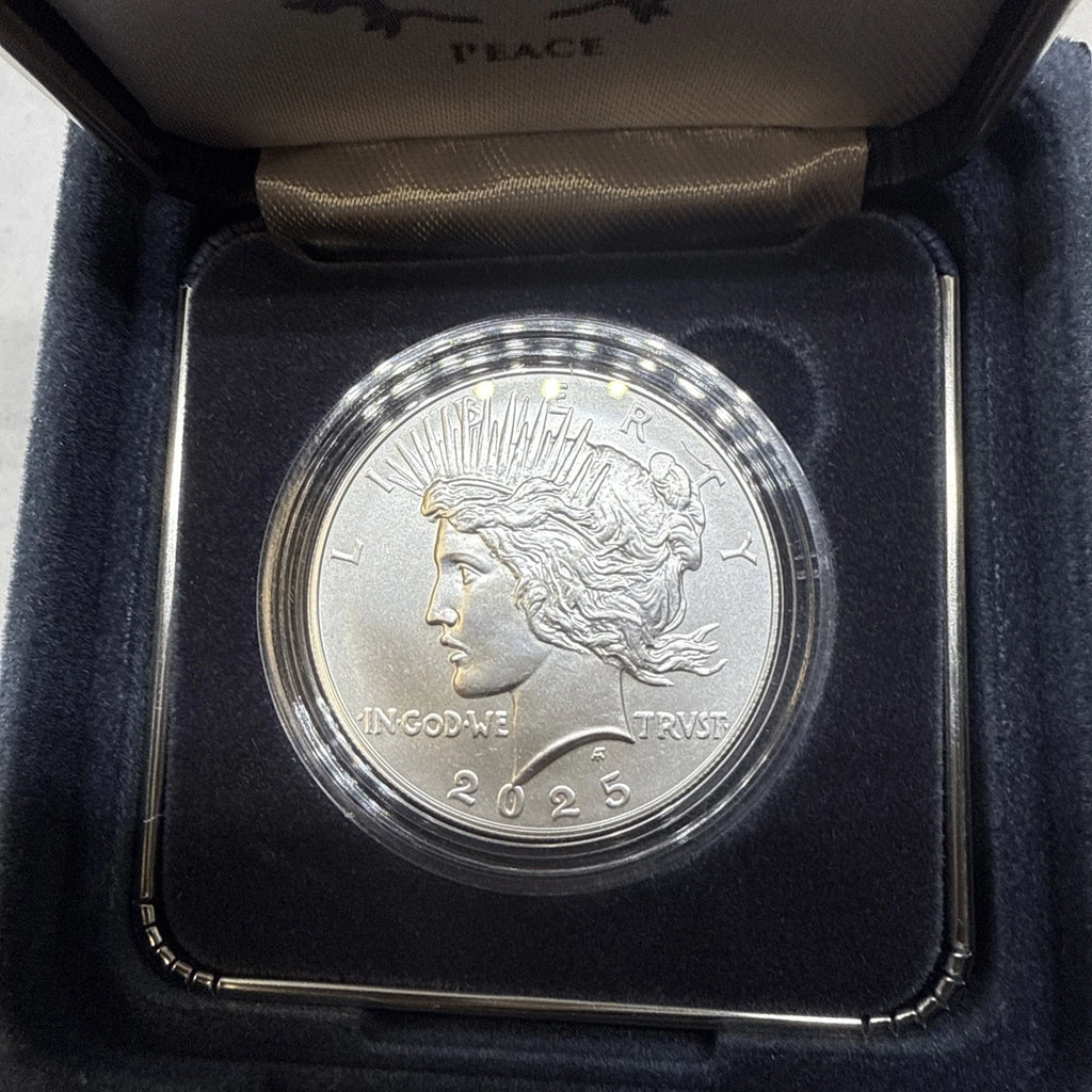 2025-P Peace Silver Dollar $1 Uncirculated OGP & COA Philadelphia Mint