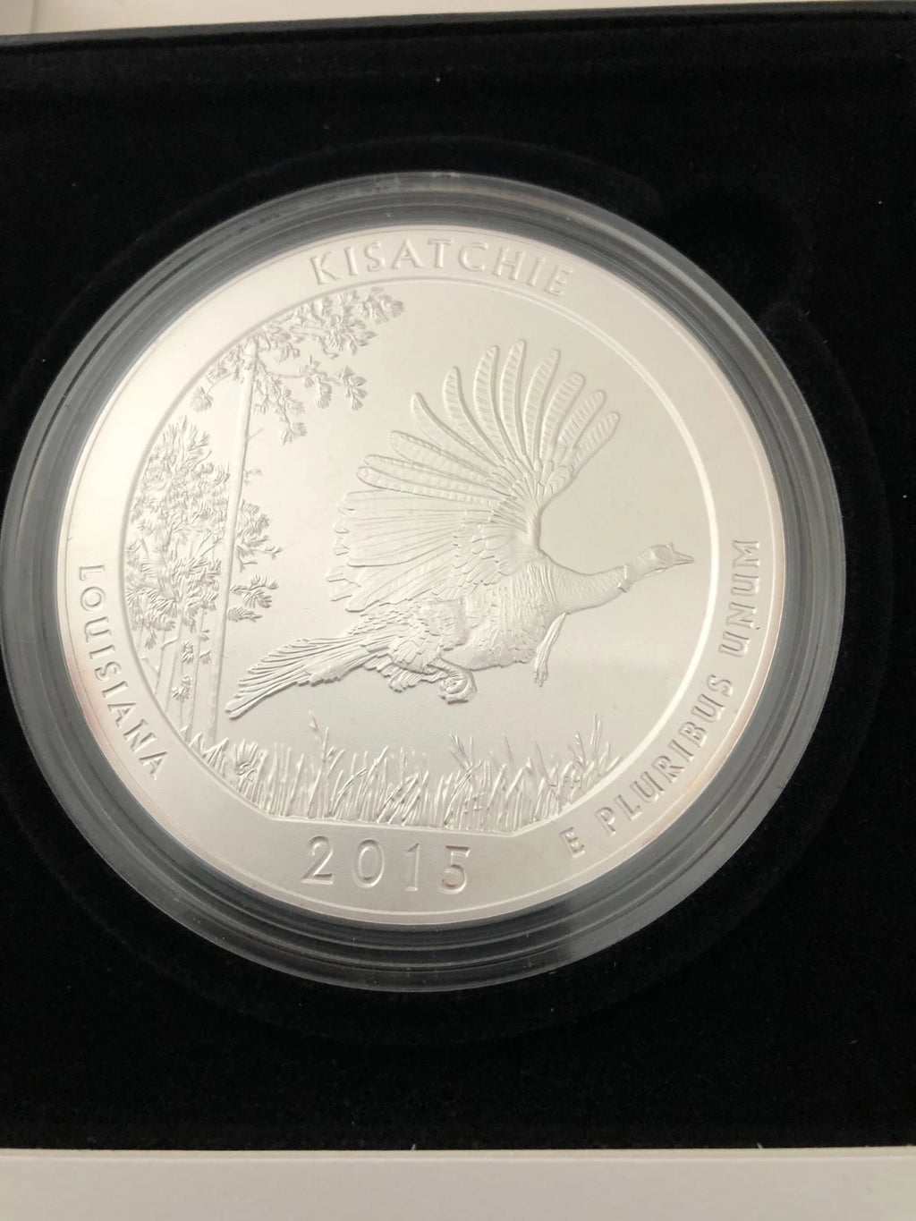 2015-P 5 oz .999 Fine Silver ATB Coin Kisatchie National Forest